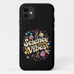 Science Vibes Groovy Eerste Dag Terug Naar School  iPhone 11 Hoesje