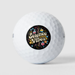 Science Vibes Groovy Eerste Dag Terug Naar School Golfballen