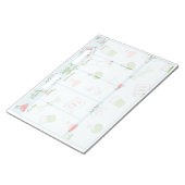 Science Weekly Desk Planner Notitieblok (Schuin)