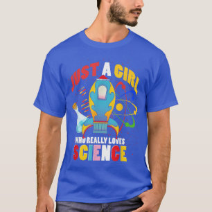 Science Women Chemistry Physics Scientist SC T-shirt