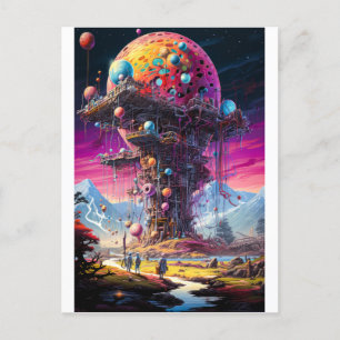 sciencefiction briefkaart