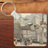 Sciencefiction in de oude stijl, Stedelijk Paris,  Sleutelhanger (Voorkant)