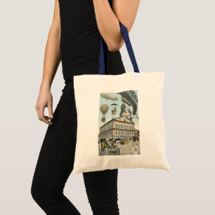 Sciencefiction uit het verleden, Victoriaanse stoo Tote Bag