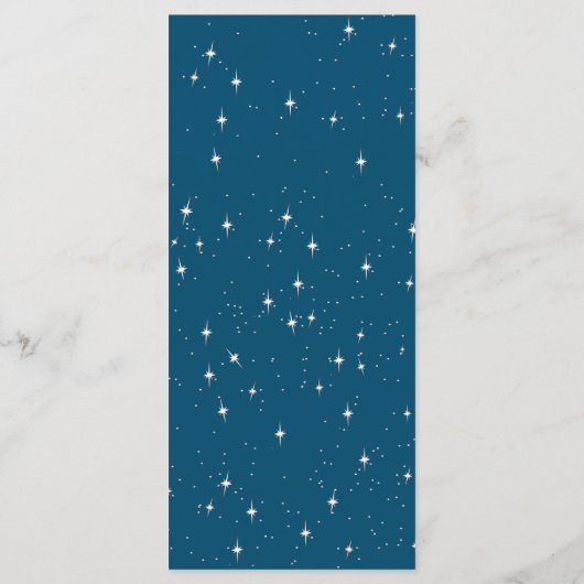 Sciencefiction Vliegende Schotel Menu (Achterkant)