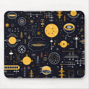 Sciencefictionpatroon Muismat