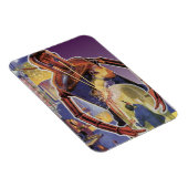 sciencefictionrobot met laserstraal magneet (Rechterzijde)