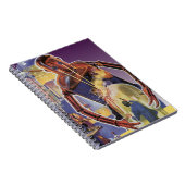  sciencefictionrobot met laserstraal notitieboek (Rechterzijde)