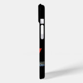 sciencefictionrobot met wielrennen Case-Mate iPhone case (Achterkant / Links)