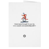 Sciencefictionrobot uit het verleden die loopt met (Achterkant)