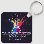 Scientific Method FAFO Keychain (Achterkant)