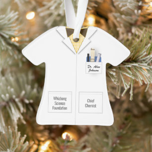 Scientist Bowtie Professional Ornament