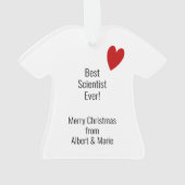 Scientist Bowtie Professional  Ornament (achterkant)