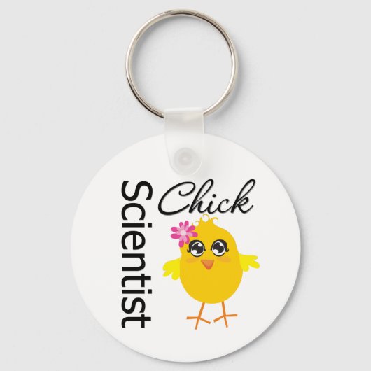 Scientist Chick Sleutelhanger (Voorkant)
