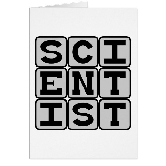 Scientist, Experimenter (Voorkant)