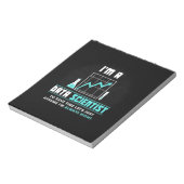 Scientist Gift | Ik ben Data Scientist Notitieblok (Gedraaid)