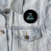 Scientist Gift | Ik ben Data Scientist Ronde Button 5,7 Cm (In situ)