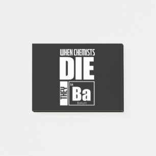 Scientist Gift Levendige chemie Post-it® Notes