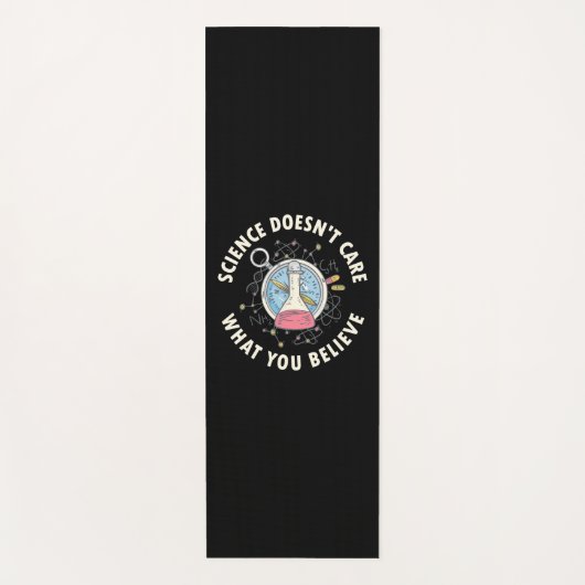 Scientist Gift | Wetenschap geeft niet om Yogamat (Voorkant)