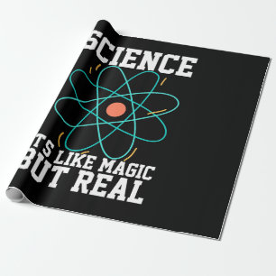 Scientist Gift Wetenschap is als een Magisch Cadeaupapier