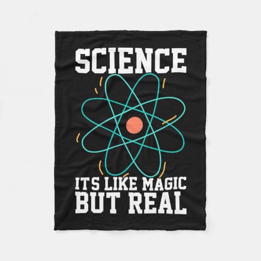 Scientist Gift | Wetenschap is als een Magisch Fleece Deken (Voorkant)