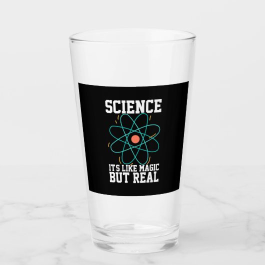Scientist Gift | Wetenschap is als een Magisch Glas (Voorkant)