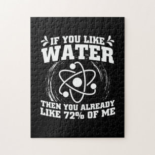Scientist Gift   Wetenschappers als u van water ho Legpuzzel