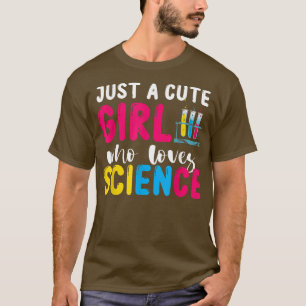 Scientist Girls Chemistry Laboratory Women Lab Sci T-shirt
