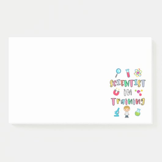 Scientist in Training for Young Scientists Post-it® Notes (Voorkant)