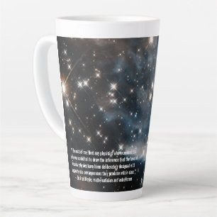 Scientist Quote en Constellation Photo Latte Mok