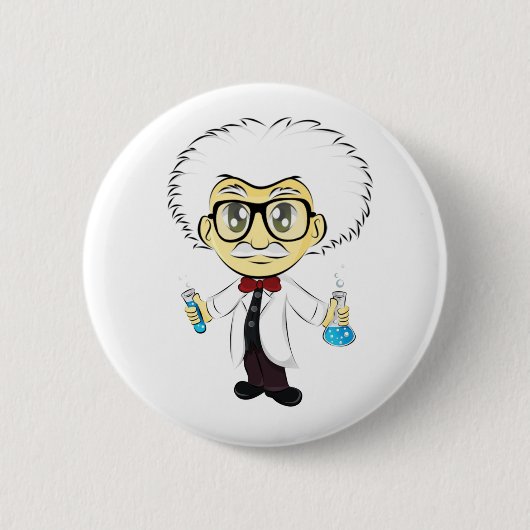 Scientist Ronde Button 5,7 Cm (Voorkant)