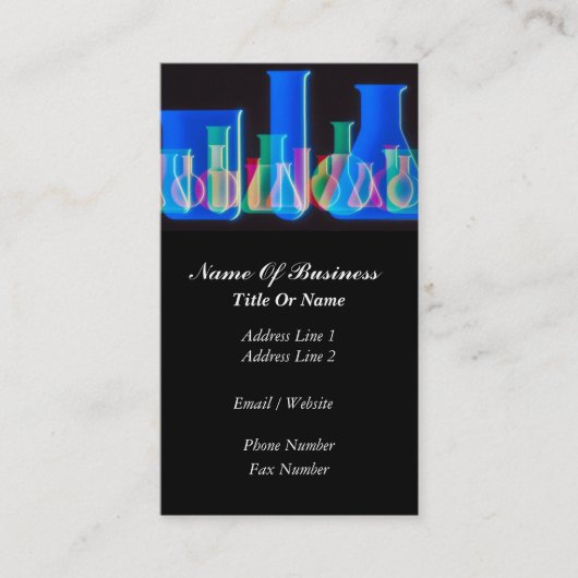 Scientist Visitekaartje (Voorkant)