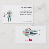 Scientist Visitekaartje (Voorkant / Achterkant)