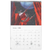 SciFi-illustraties, Retro Science Fiction Kalender (Jan 2026)