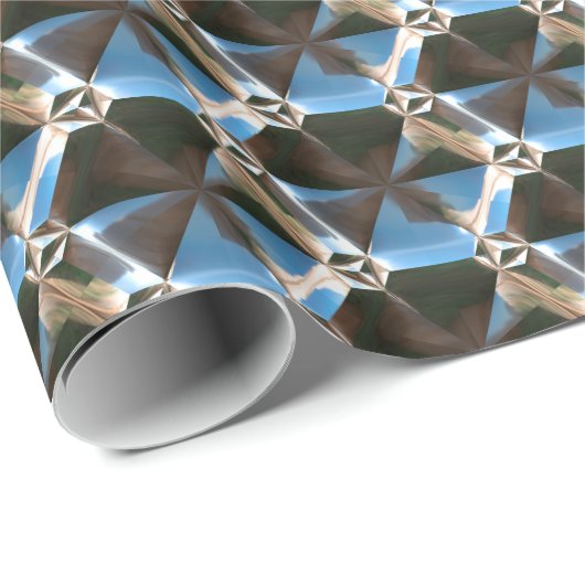 SciFi Metal Pattern 7 die de Opties van het Papier (Rol Hoek)