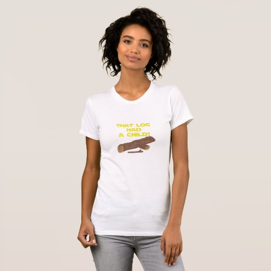 SciFi Spoof Shirt - dat log had een kind! (Voorkant volledig)