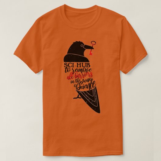 SciHub PhD Browser 2 T-shirt (Design voorkant)