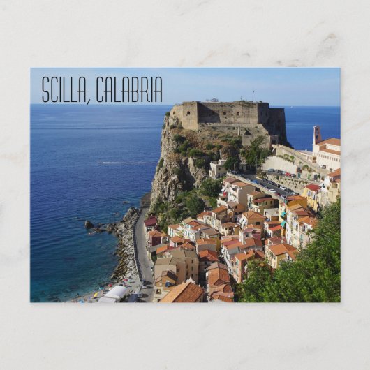 Scilla, Briefkaart Calabria (Voorkant)