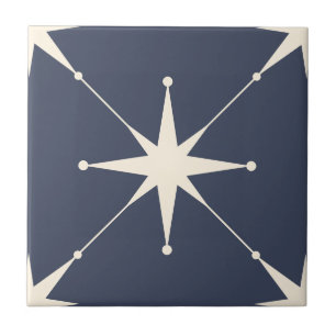 Scintilla blue Star Tegeltje