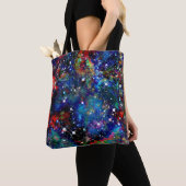 Scintillation Star Field Canvas tas (Dichtbij)