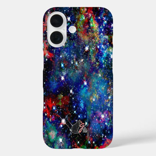 Scintillation Star Field Phone Case Case Case (Achterkant)