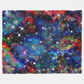 Scintillatiter Star Field Fleece Blanket (Voorkant (Horizontaal))
