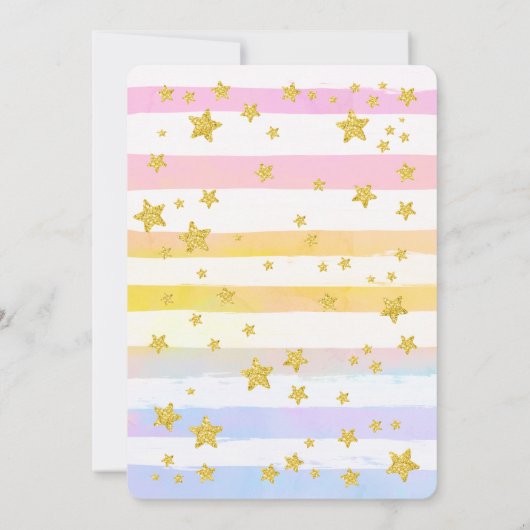 Scintillement peu de 2ème invitation (Dos)