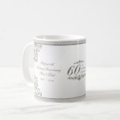 Scintillent la soixantième tasse d'anniversaire de (Devant gauche)