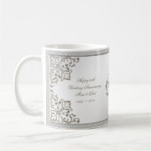 Scintillent la soixantième tasse d'anniversaire de (Gauche)