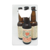 Scion Sparking Cider Bottle Opener Kredietkaart Flessenopener (Achterkant)