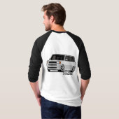 Scion xB bB in zilver T-shirt (Achterkant volledig)