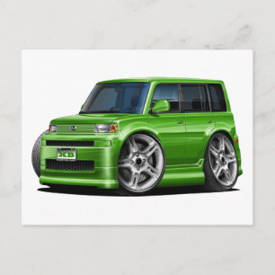 Scion XB Green Car Briefkaart