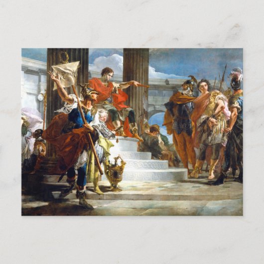 Scipio Afrianus Freeing Massiva, olie op doek, Briefkaart (Voorkant)