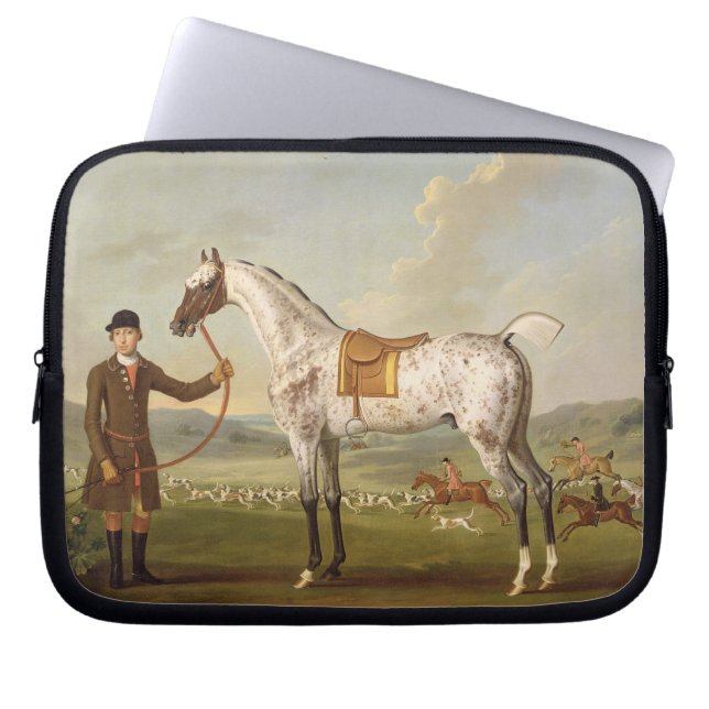 Scipio, Colonel Roche's Spotted Hunter, c.1750 (oi Laptop Sleeve (Voorkant)