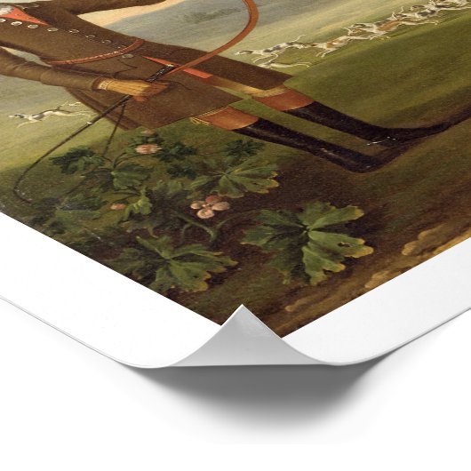 Scipio, Colonel Roche's Spotted Hunter, c.1750 (oi Poster (Hoek)